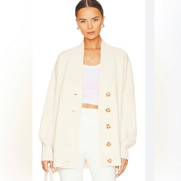 WeWoreWhat Sweaters - WeWoreWhat Oversized Cardigan Button Down Sweater